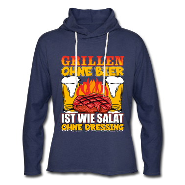 Grillen Hoodie - Grillmeister Bier und Grill Geschenk Spruch