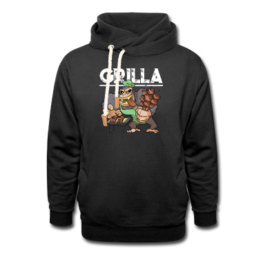 Grillen Hoodie - Grill BBQ Smoker Grillen Gorilla Spruch Griller