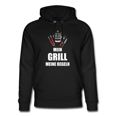 Grillen Hoodie - Grillen Mein Grill meine Regeln Grillmeister