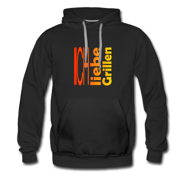 Grillen Hoodie - Ich liebe Grillen