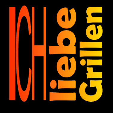 Motiv Ich liebe Grillen