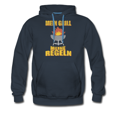 Grillen Hoodie - Grill Lustig Spruch