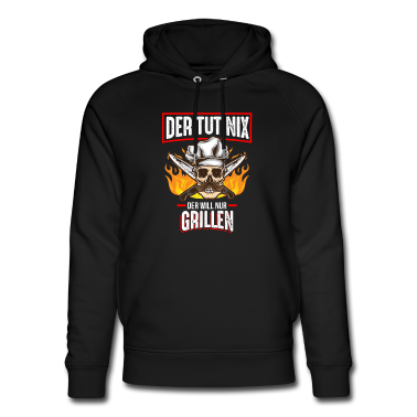 Grillen Hoodie - Der tut nix Der will nur Grillen