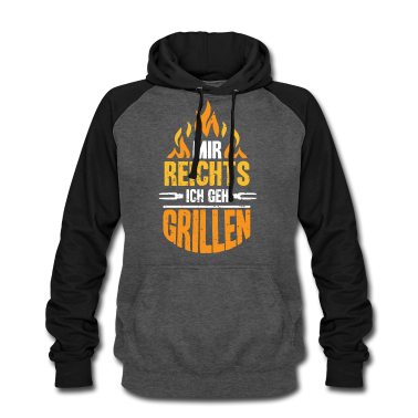 Grillen Hoodie - Mir Reichts Ich geh Grillen | Lustiges Grill Fans