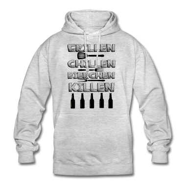 Grillen Hoodie - GRILLEN CHILLEN BIERCHEN KILLEN
