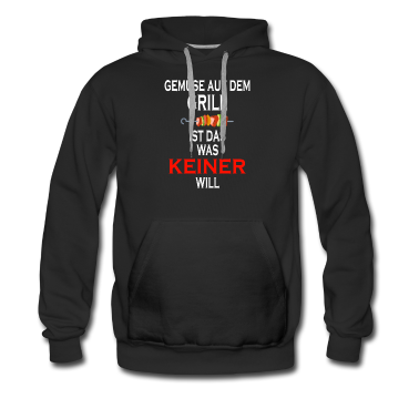 Grillen Hoodie - Gemüse Auf dem Grill Antivegan Grill Griller Grill