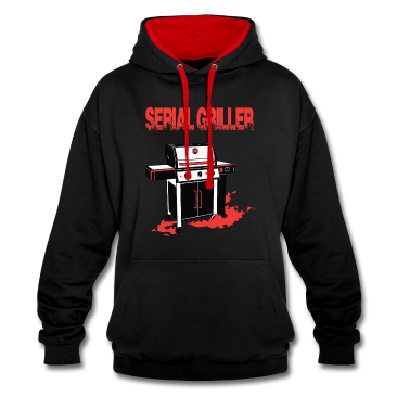 Grillen Hoodie - serial griller Grill