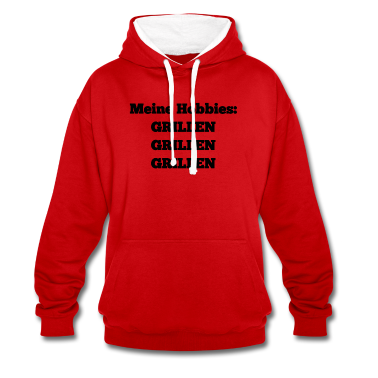 Grillen Hoodie - Hobbies:Grillen Grillen Grillen schwarz