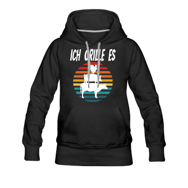 Grillen Hoodie - Grillen Grill Ich grille es