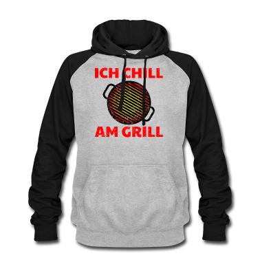 Grillen Hoodie - Grillen - Ich chill am Grill