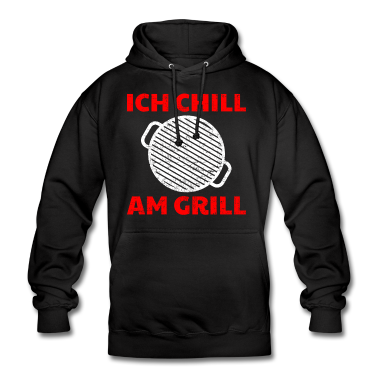 Grillen Hoodie - Grillen - Ich chill am Grill