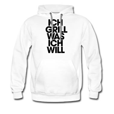 Grillen Hoodie - Ich grill was ich will