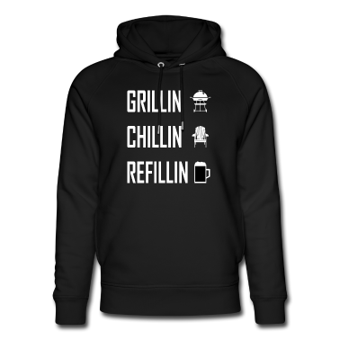 Grillen Hoodie - Grillen Grill Geschenk