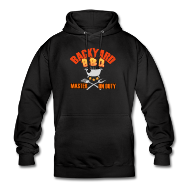 Grillen Hoodie - Hinterhof BBQ Meister Am Grill Grillen Griller