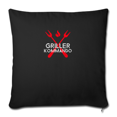 Grillen Kissenbezug - Griller Kommando grillen griller grill Holzkohle