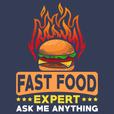 Motiv Fast Food Spruch lustig