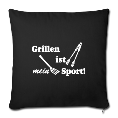 Grillen Kissenbezug - Grillen mein Sport Grill ...+