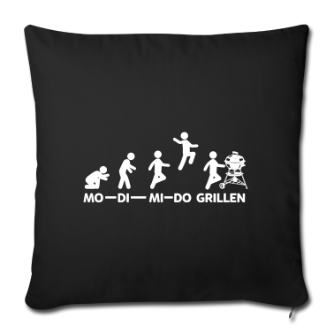 Grillen Kissenbezug - Grillen Griller Grill Grillparty Geschenk