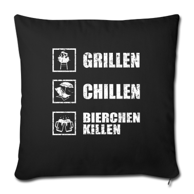 Grillen Kissenbezug - Grill Grillen Grillieren Griller
