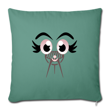 Grillen Kissenbezug - GRILL CARTOONFIGUR GRILLEN