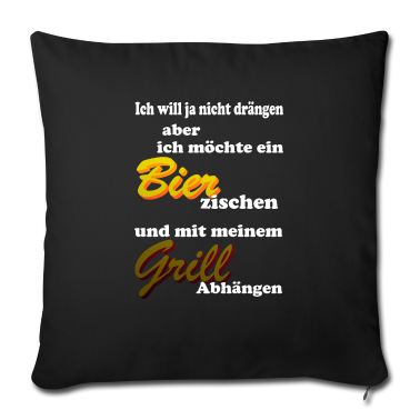 Grillen Kissenbezug - Bier Grill Griller Grillen