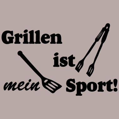 Motiv Grillen mein Sport Grill ...