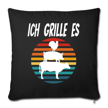 Grillen Kissenbezug - Grillen Grill Ich grille es