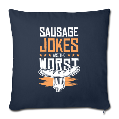 Grillen Kissenbezug - wurst grillen grill