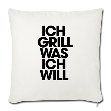 Grillen Kissenbezug - Ich grill was ich will