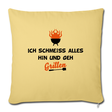 Grillen Kissenbezug - grillen