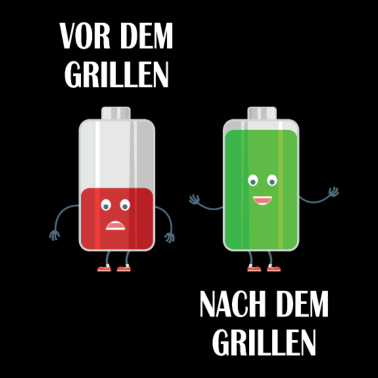 Motiv Vor dem grillen und nach dem grillen