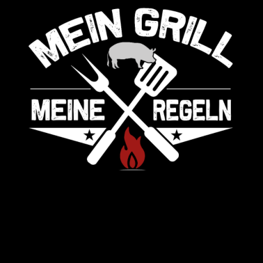 Motiv Mein Grill meine Regeln