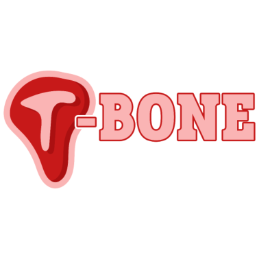 Motiv LustigeT-Knochen Fleischliebhaber Metzger Grillen