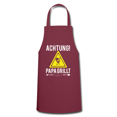 Grillen Schürze - Achtung! Papa grillt