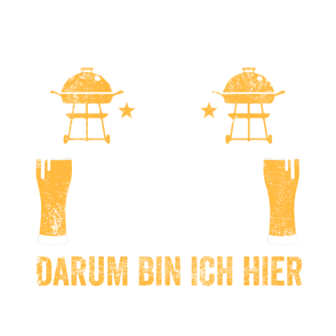 Motiv Grillen Bier Grill