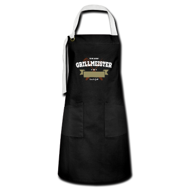 Grillen Schürze - Born to Grill [ DEIN NAME ] personalisierbar