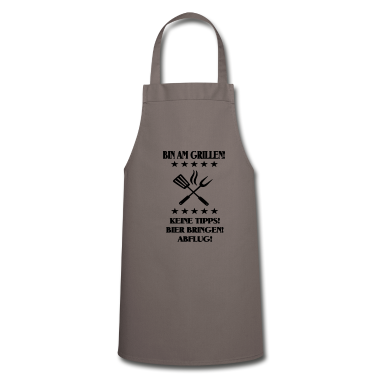Grillen Schürze - AM GRILLEN