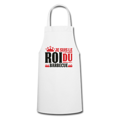 Grillen Schürze - Je suis le roi du Barbecue Papa BBQ Fête Des Pères