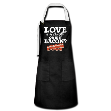 Grillen Schürze - BBQ Smoker Love Is In The Air Or