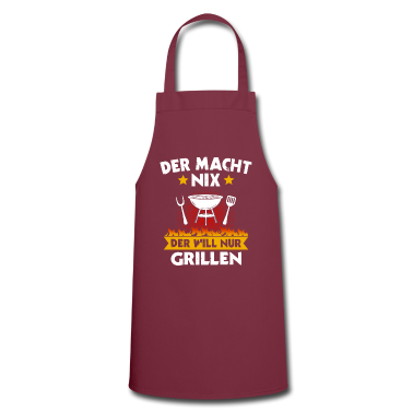 Grillen Schürze - grillen Grill Grillmeister Spruch Grillspruch