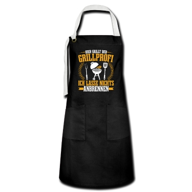 Grillen Schürze - Grillen Hier grillt der Grillprofi Geschenk