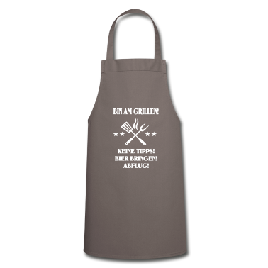 Grillen Schürze - AM GRILLEN