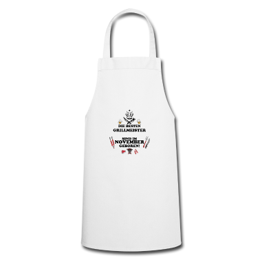 Grillen Schürze - Die besten Grillmeister sind im November geboren