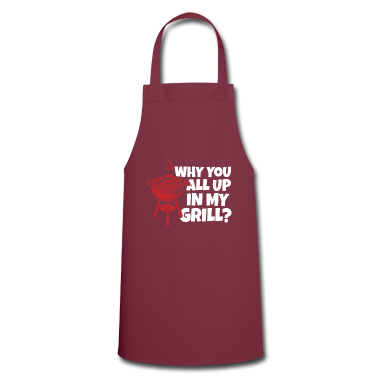 Grillen Schürze - Oben in meinem Grill Lustiger Grillliebhaber