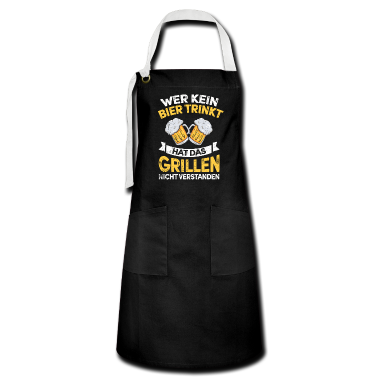 Grillen Schürze - Grillen