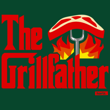 Motiv The Grillfather HARIZ Grillen Bier Geschenk