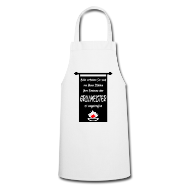 Grillen Schürze - GRILLMEISTER GRILLEN GRILL BBQ