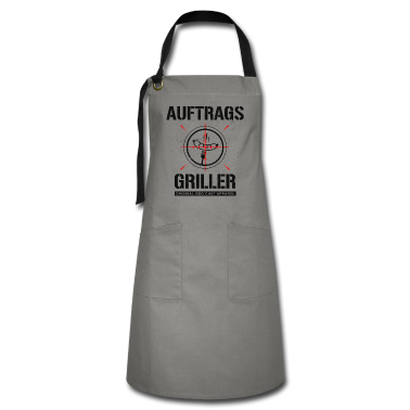 Grillen Schürze - GRILLER BBQ GRILLMEISTER GRILLEN AUFTRAGSGRILLER