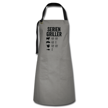 Grillen Schürze - Seriengriller Grillen BBQ Grillen Humor lustig