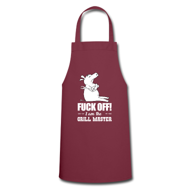 Grillen Schürze - Fuck off - I am the Grill Master